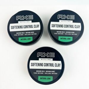 THREE Axe Natural Look Softening Control Clay Softening Medium Hold Medium Shine